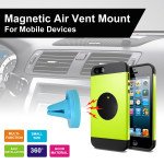 Wholesale Universal Magnetic Air Vent Car Mount Holder QY (Blue)